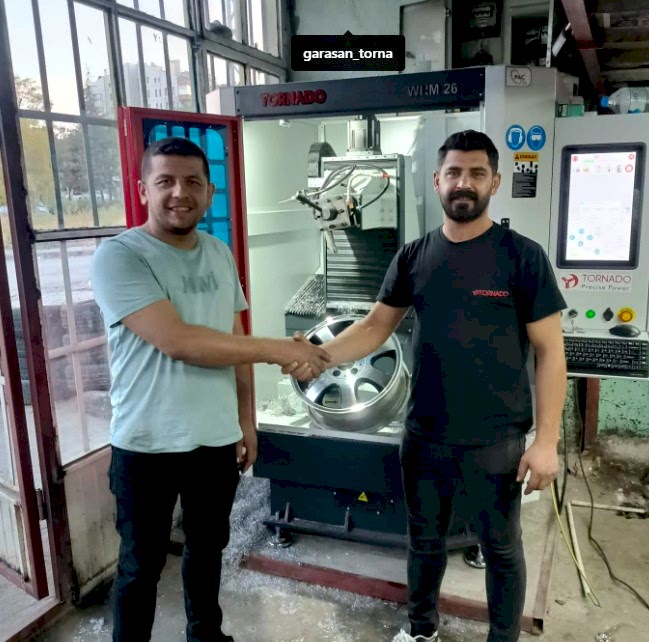 KONYA WRM 26 CNC JANT TORNA MAKİNESİ EĞİTİMİ