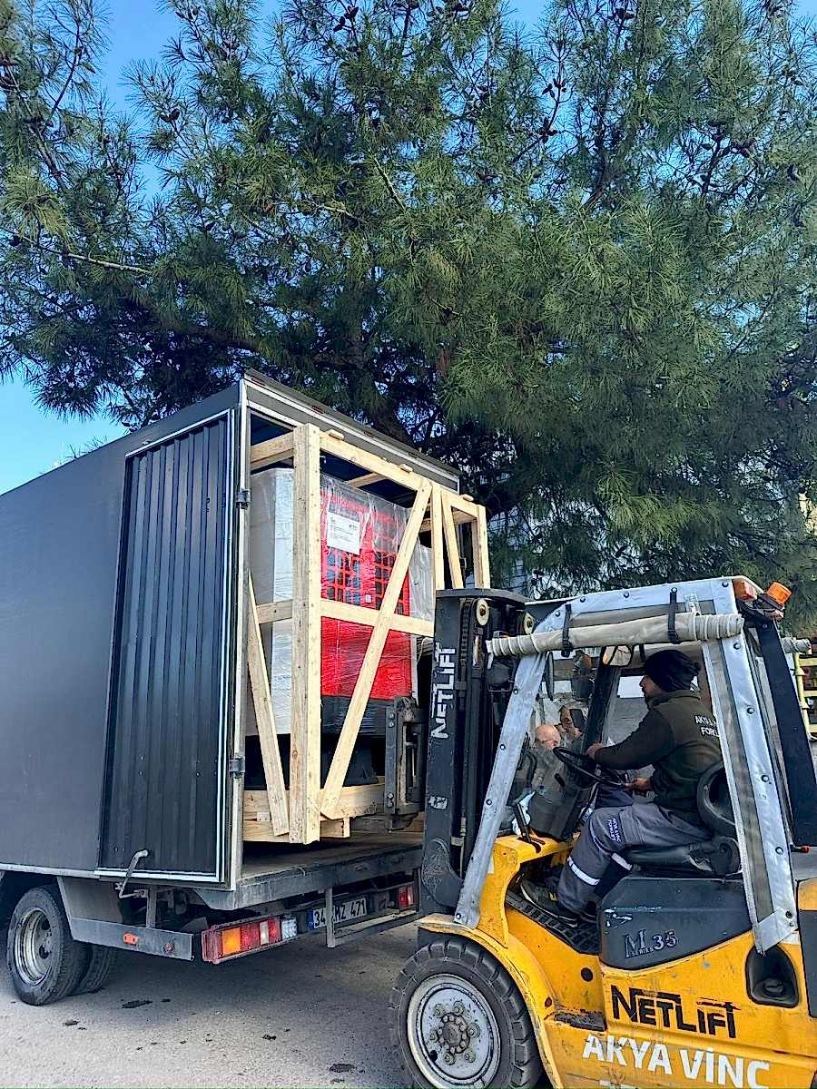 TORNADO CNC YALOVA WRM 26 CNC JANT TORNA MAKİNESİ SEVKİYATI GERÇEKLEŞTİ