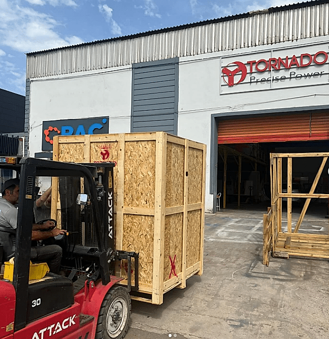 TEKİRDAĞ HRW 22 YATAY CNC JANT TORNA MAKİNESİ SEVKİYATIMIZ